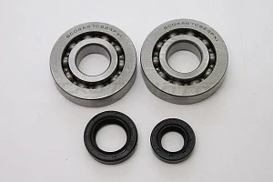 Подшипники 20*52*12 Honda Dio (пара+сальники 20*31*7/15,5*25,5*7) "TMMP"