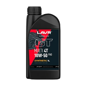 Моторное масло GT Multi 4T 10W50 LAVR MOTOLINE, 1 л